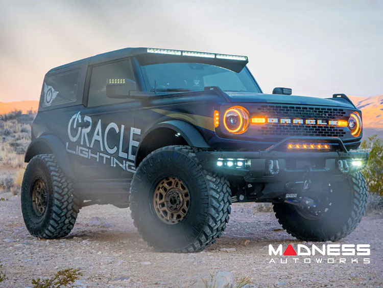 Ford Bronco Light Upgrade - Ditch Light Mirror Mount - Oracle